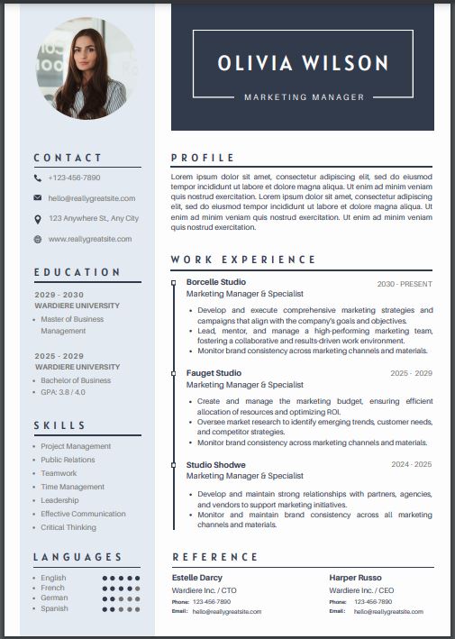 Resume Format
